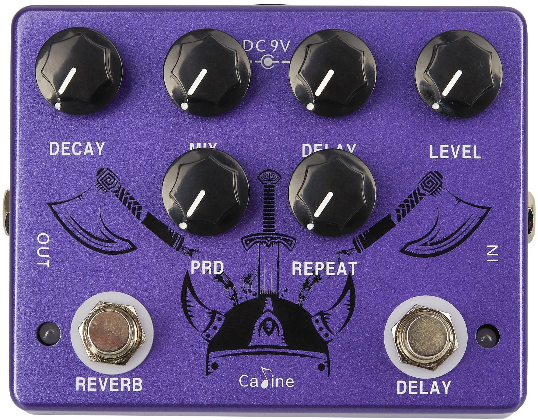 CALINE CP-80 Reverb Delay Gitarový efekt