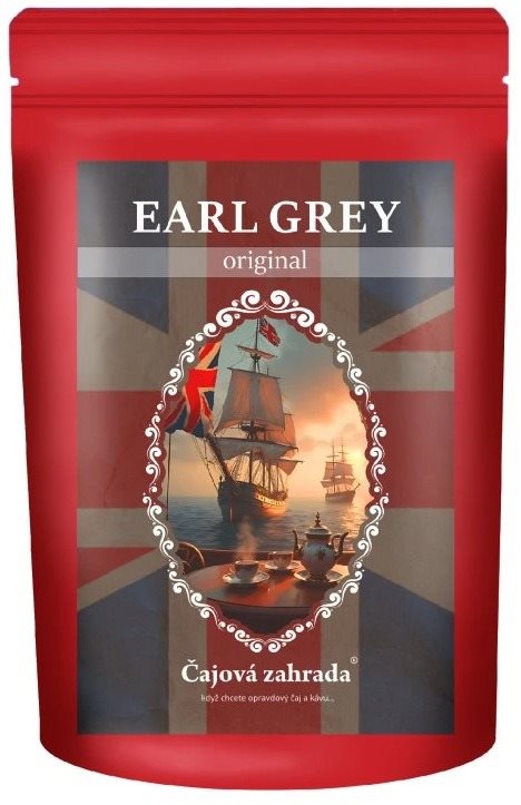 Čajová záhrada Earl Grey – čierny ochutený čaj, 90 g Čaj
