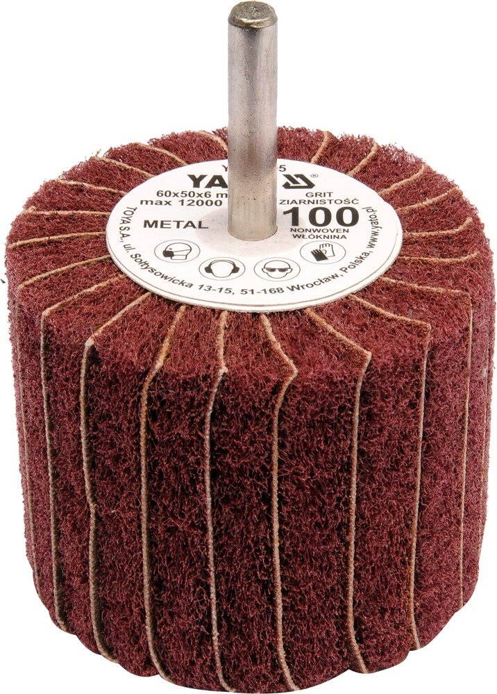 Yato Kotúč lamelový radiálny 60 × 50  P-200 s hriadeľom 6 mm...