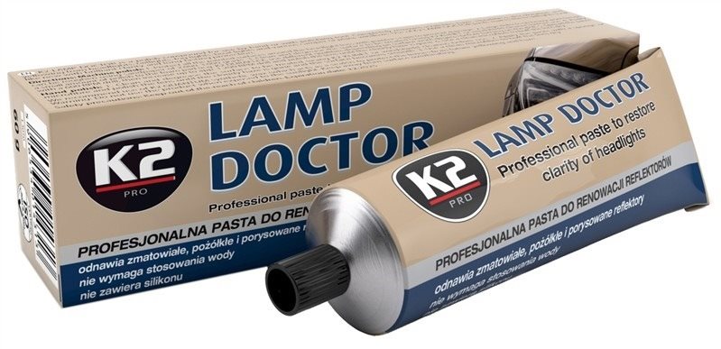K2 Pasta na renováciu svetlometov 60 g Čistič
