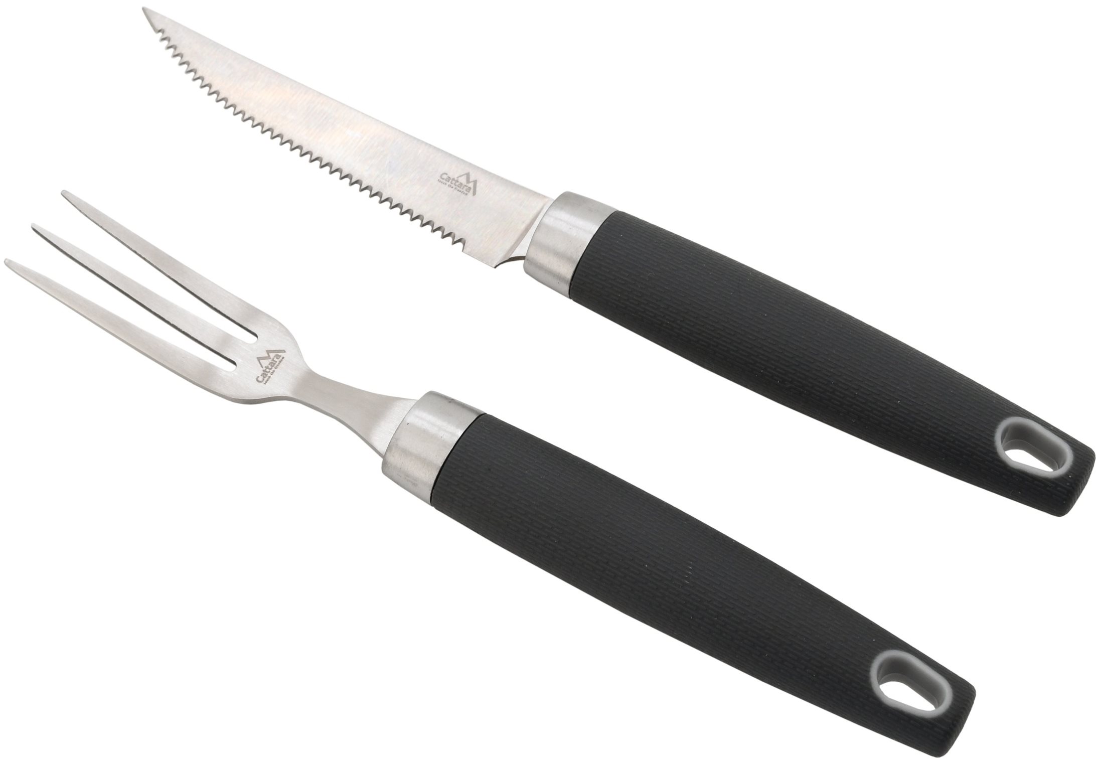 Cattara Grilovací steakový príbor SHARK 24 cm Príbor