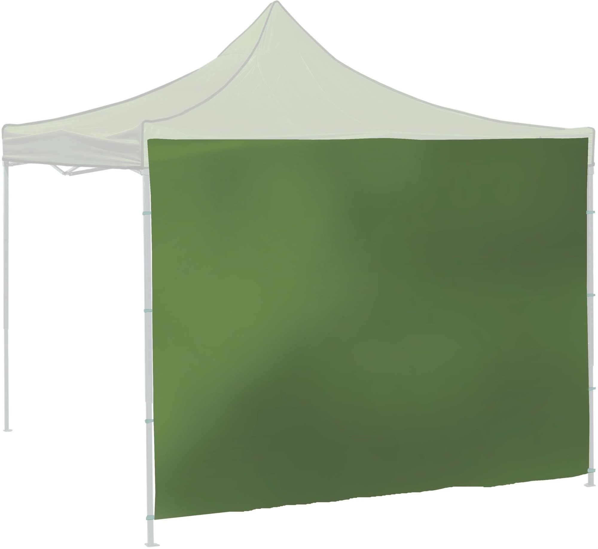 Bočnice na párty stan 2 × 3 m (13338, 13339) zelená WATERPROOF...