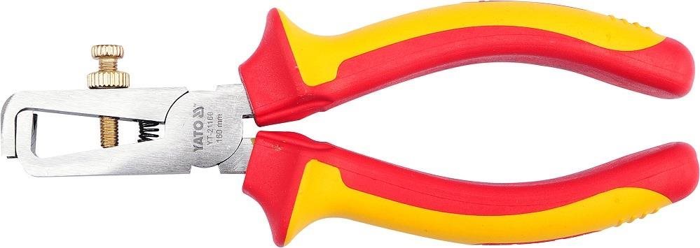 YATO Kliešte odizolovacie 160 mm VDE (1000 V) Odizolovacie kliešte