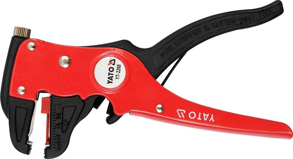 YATO Kliešte odizolovacie automatické 175 mm Odizolovacie kliešte