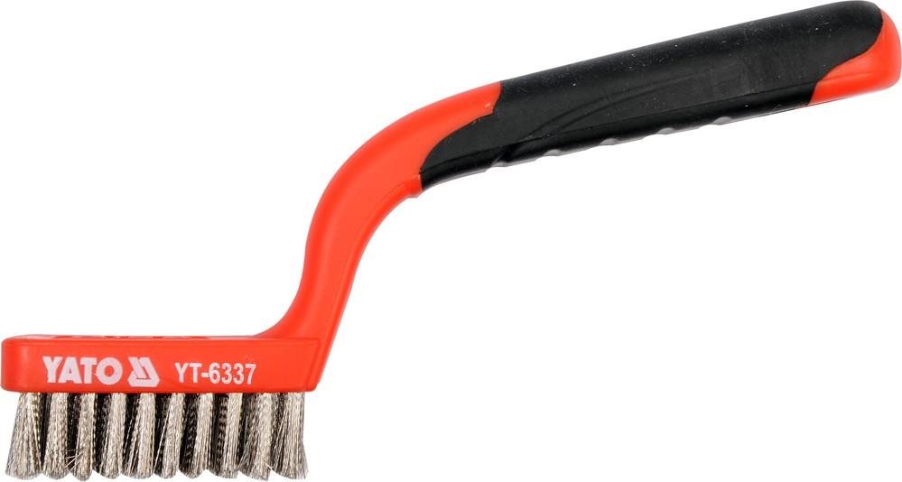 YATO kézi drótkefe 180 mm Kefe