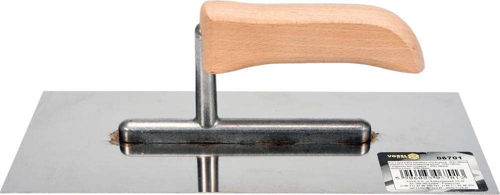 VOREL Hladidlo 270 × 130 mm nerez Murárske hladidlo