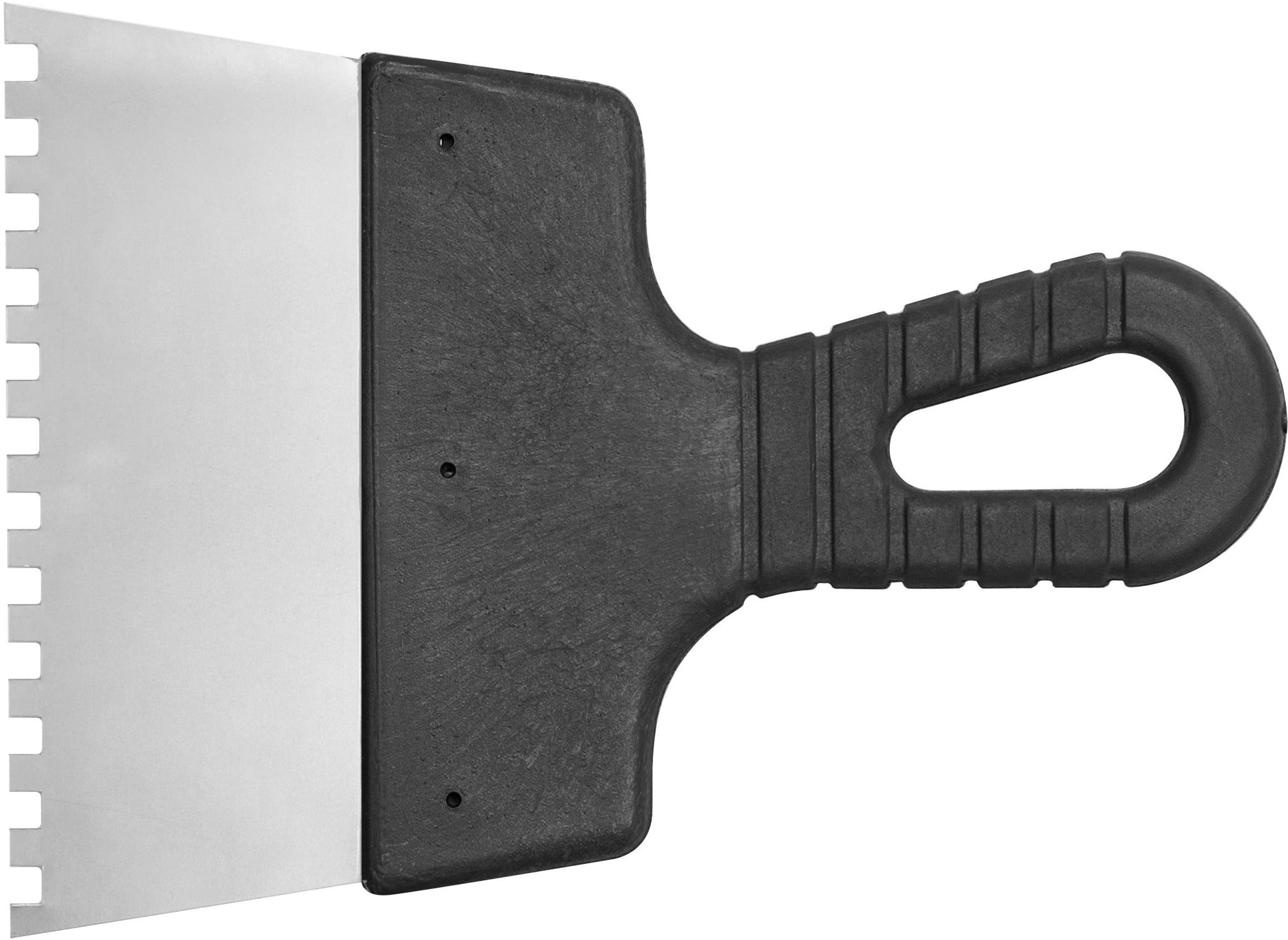 VOREL Špachtľa 150 mm maliarska nerez zuby 6 × 6 mm Murárska špachtľa