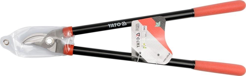 YATO Nožnice na vetvy 625 mm (priemer 25 mm) šikmý strih, Al...