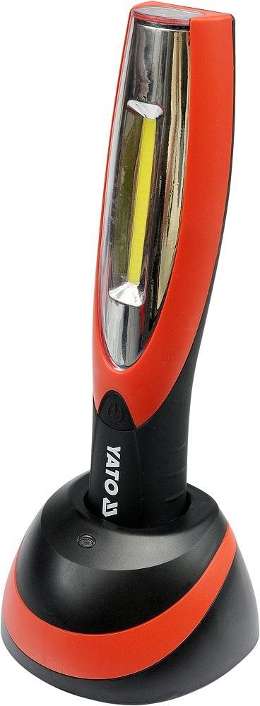 YATO Lampa montážna 1 + 1 LED, bezprívodová, 3,7V Li-ion, magnet +...