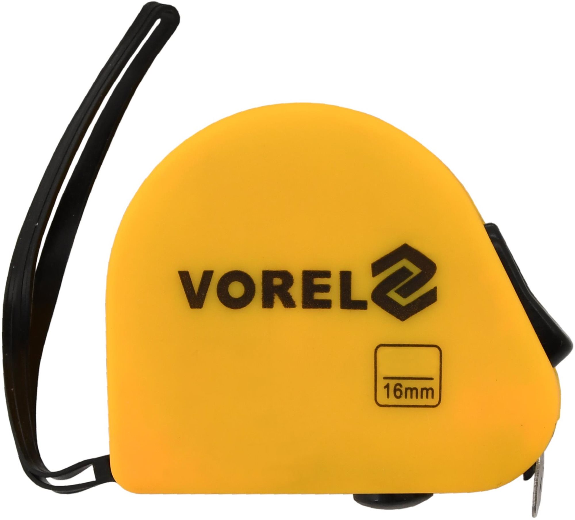 VOREL Meter zvinovací 8 m × 25 mm žltý Zvinovací meter