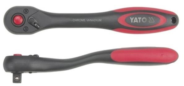 YATO Racsnis hajtószár, 1/2", 257 mm, hajlított Krova szár