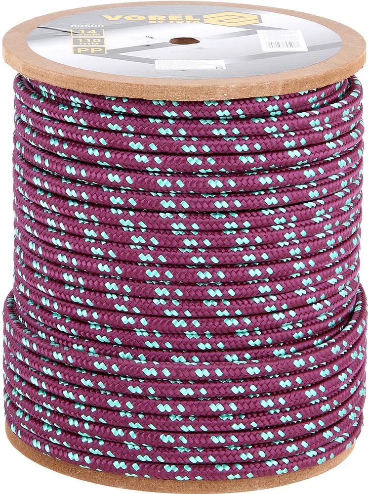 VOREL Fonott kötél 14 mm x 110 m PP Kötél