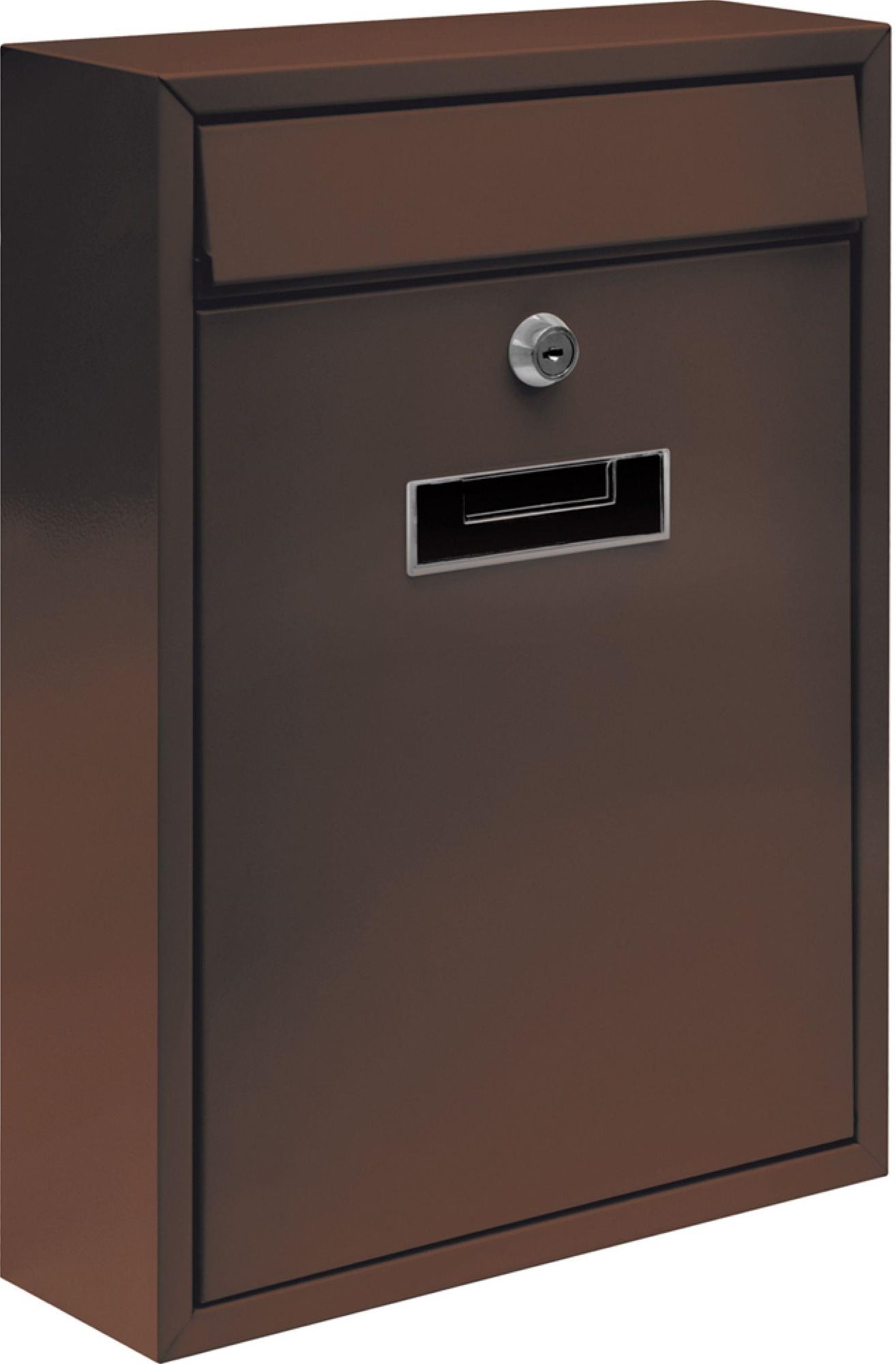 VOREL Postaláda, 360×260×80 mm, barna Postaláda