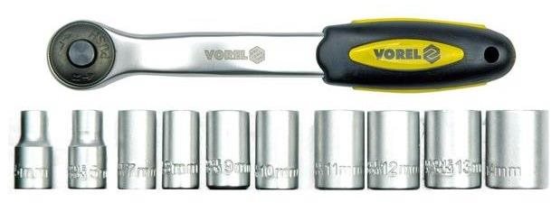 VOREL Gola súprava 1/4" 11 ks Gola sada