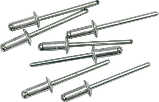 VOREL Nit hliníkový 4,8 × 6,4 mm 50 ks Trhacie nity