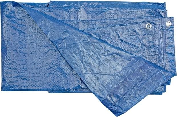VOREL ponyva, PP + PE, 8 x 12 m, 75 g/m2, kék Takaró ponyva