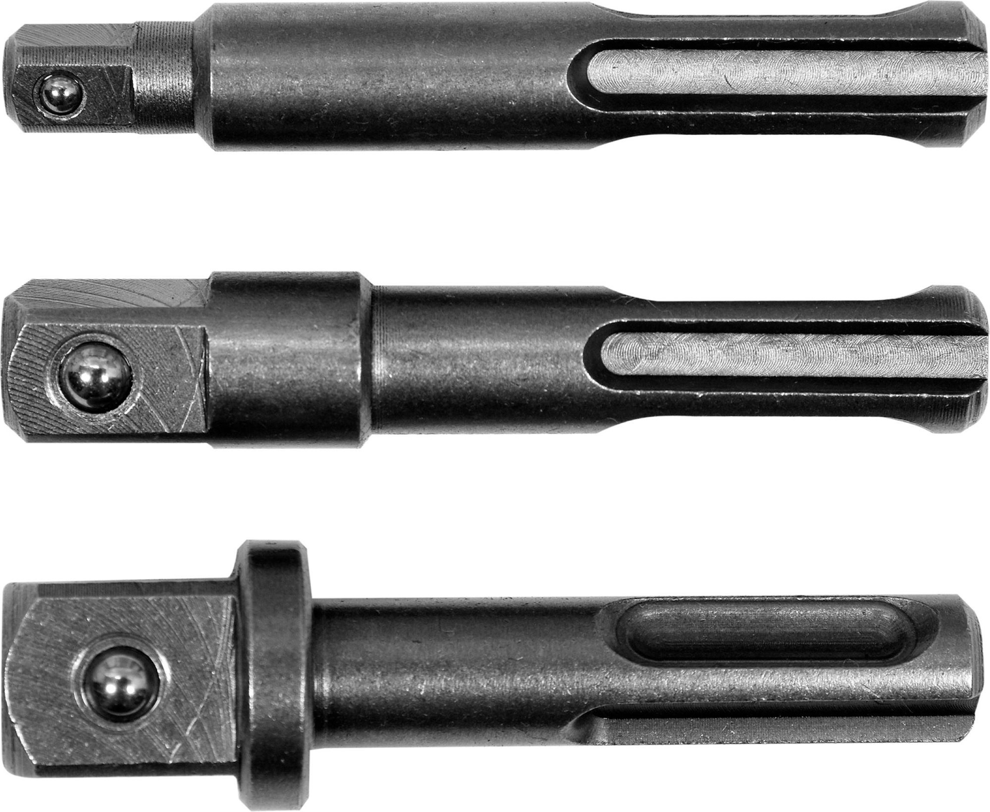 YATO Súprava adaptérov SDS+ 1/4", 3/8", 1/2" Sada