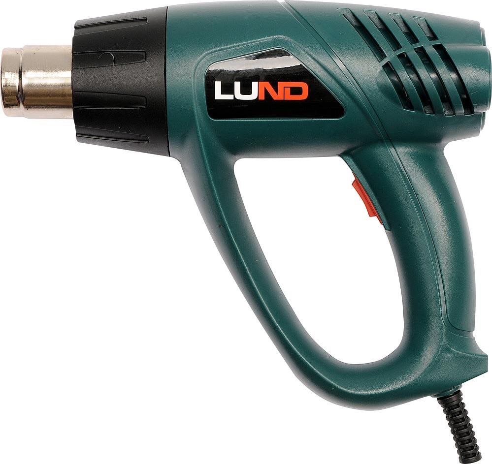 LUND Hőlégfúvó pisztoly 230V 750/1500W 300/500°C Hőlégfúvó