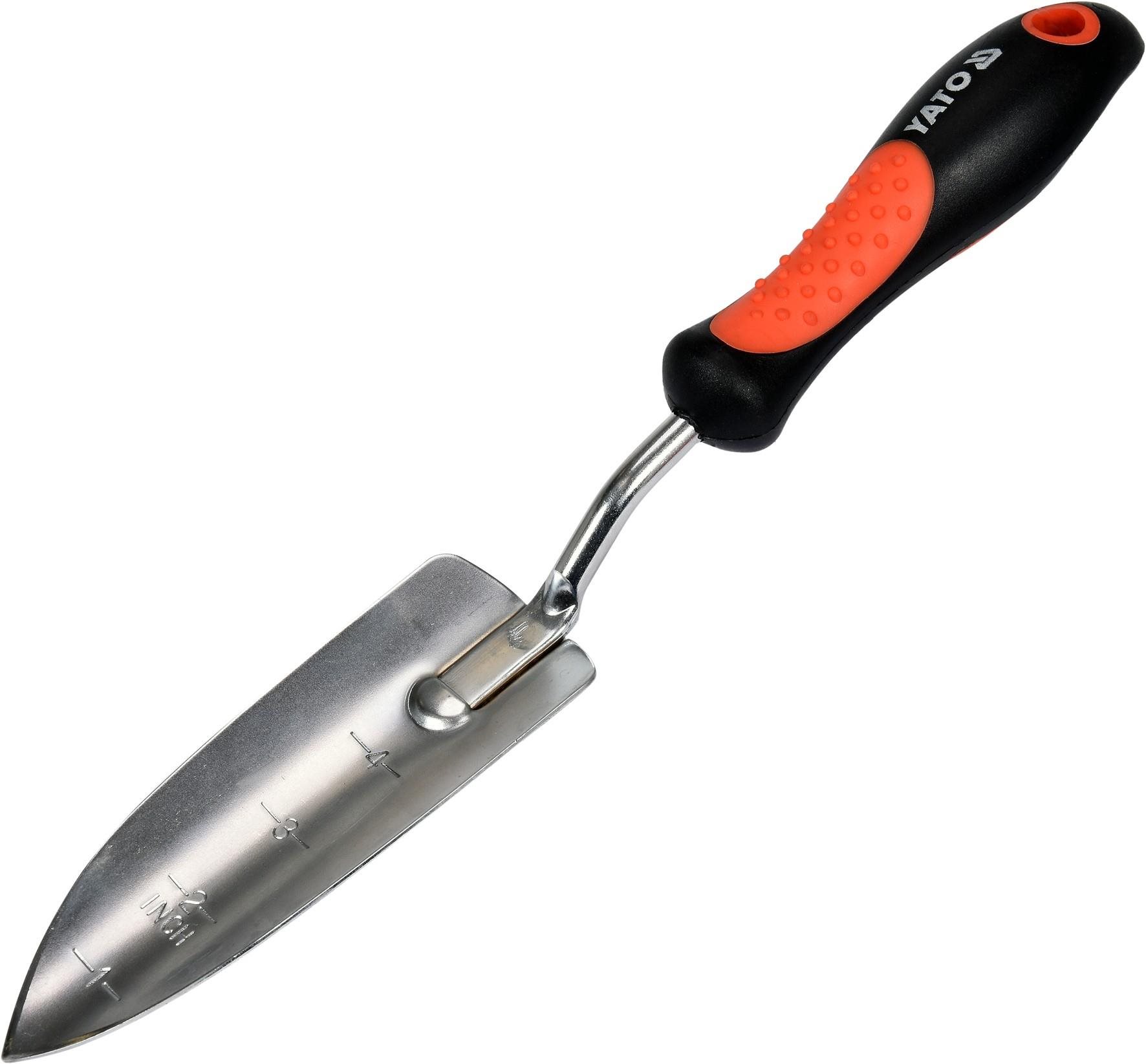 YATO Lopatka sádzacia 340 mm chróm Záhradná lopatka