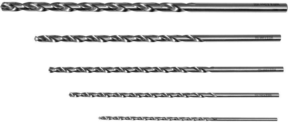 YATO hosszú fémfúrószár készlet, 5 db, 3-8 mm Fúrószár készlet