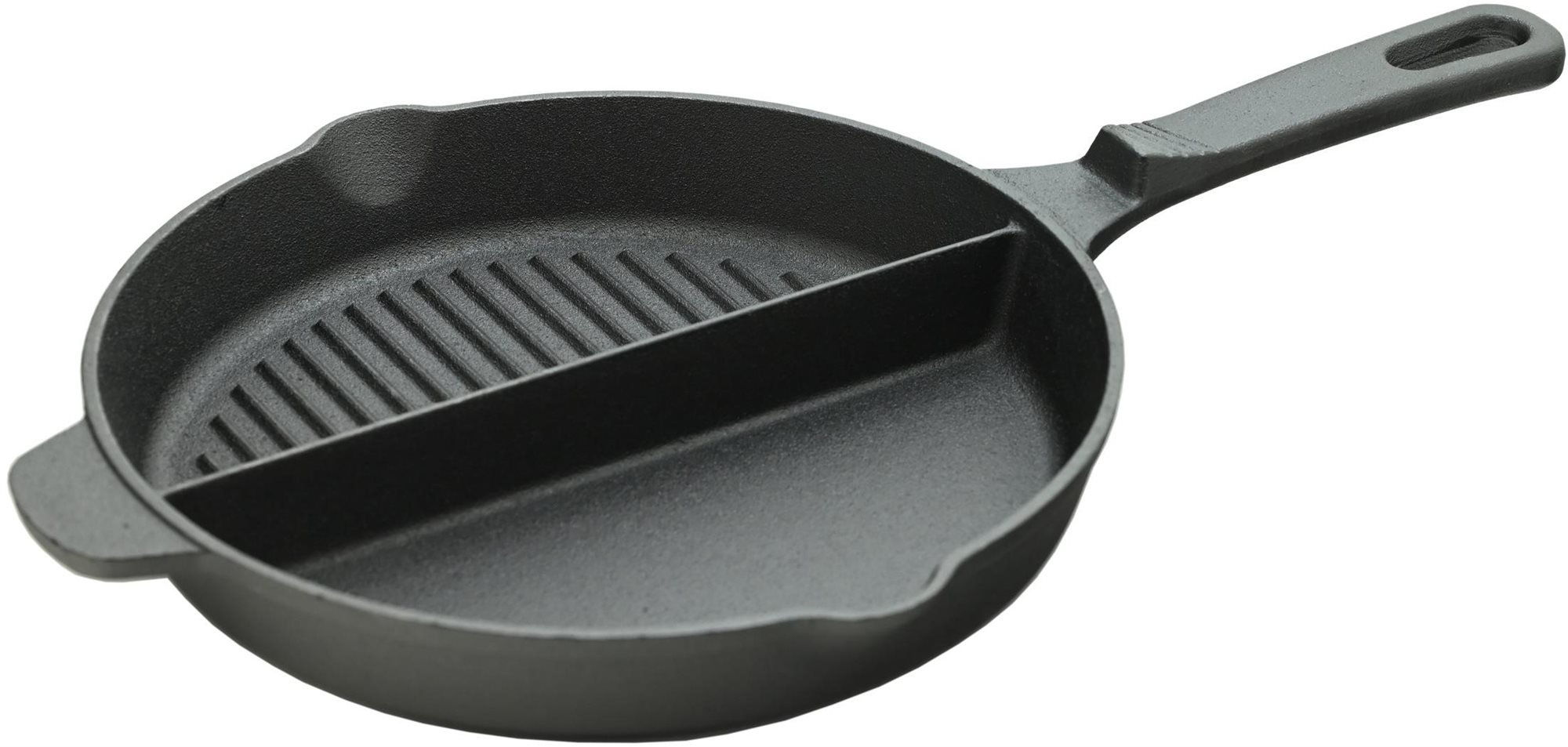 Cattara DUO öntöttvas grill serpenyő, 25 cm Serpenyő