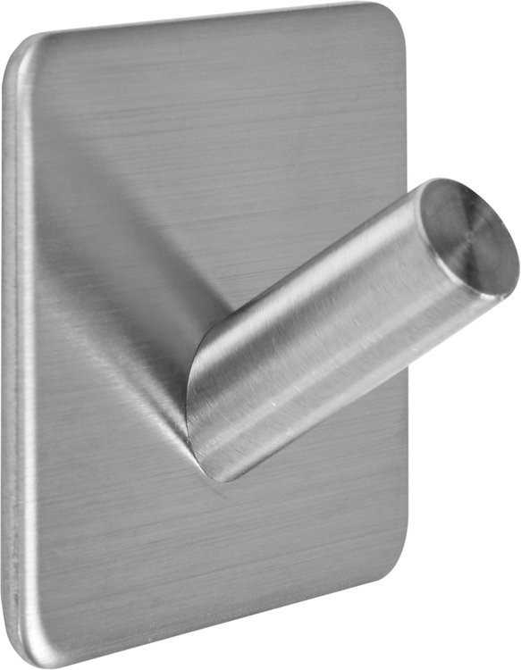 Jednoduchý háčik uhlový nalepovací 3M Steely Háčik do kúpeľne