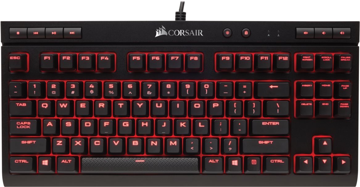 Corsair K63 Cherry MX Red - US Gaming Keyboard