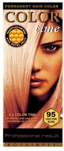 COLOR Time 95 Svetloružová blond 100 ml Farba na vlasy
