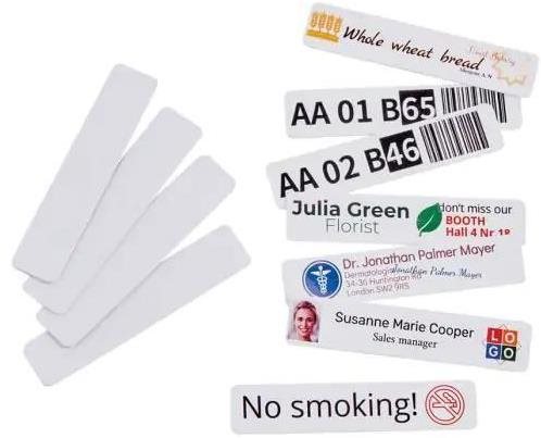 COLOP e-mark PVC samolepiaca kartička 80 × 18 mm 1 balenie = 50 ks...