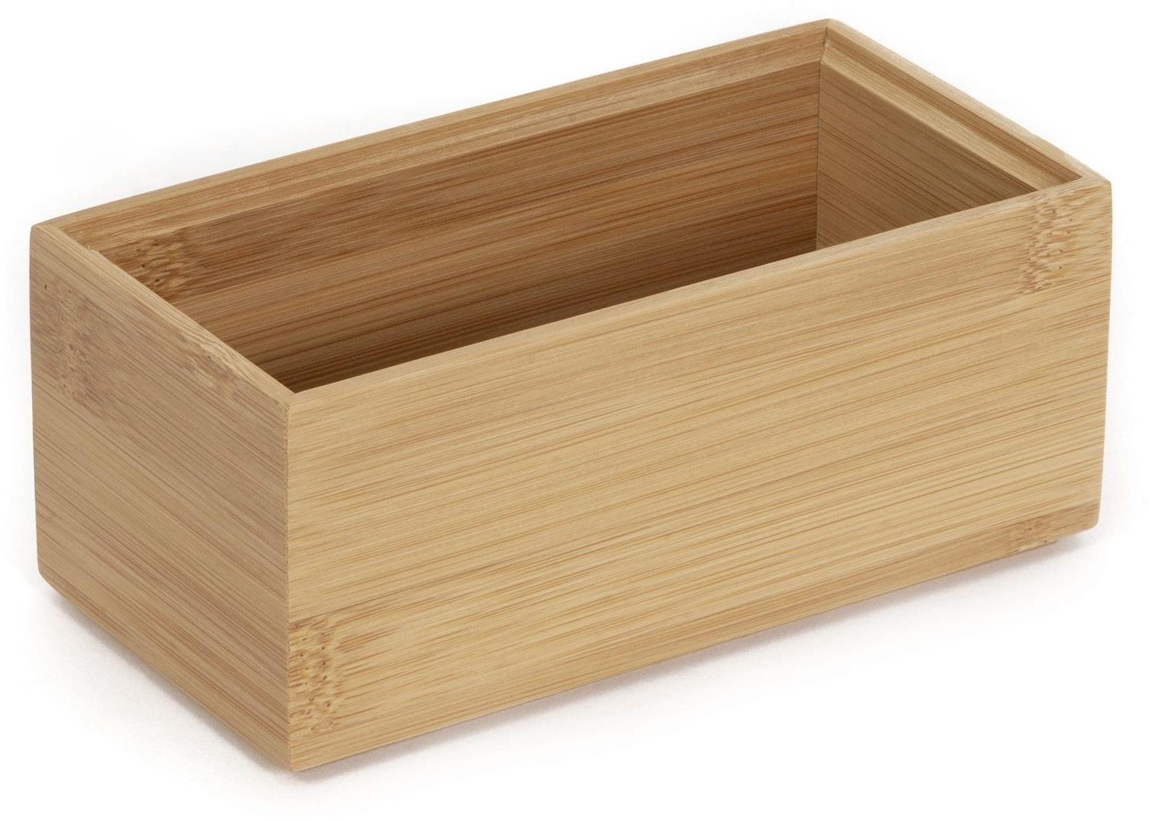 Compactor úložný organizér Bamboo Box S – 15 × 7,5 × 6,5 cm...