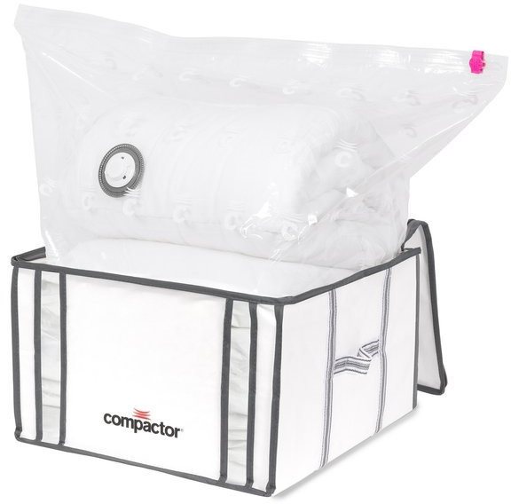 Compactor Life M 125 Liter - Aufbewahrungsbox mit Vakuumbeutel...