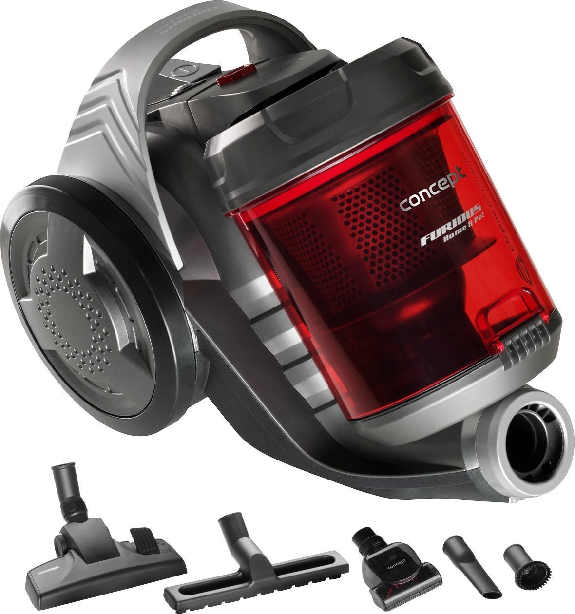 CONCEPT VP5150 FURIOUS Home & Pet 800 W  Bezsáčkový vysavač