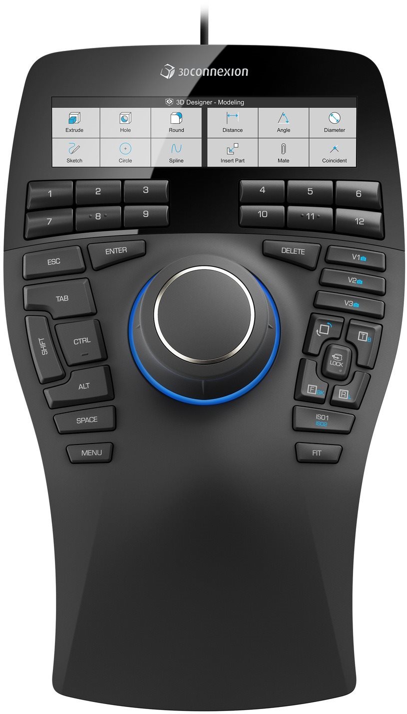 3DConnexion SpaceMouse Enterprise Myš