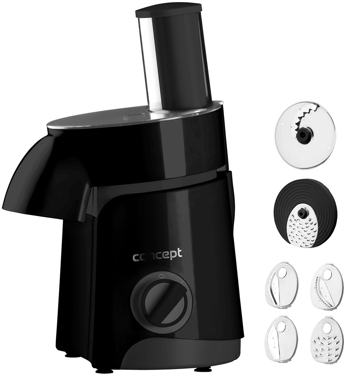 Concept ES1010 Fresh Salad BLACK Elektrické strúhadlo