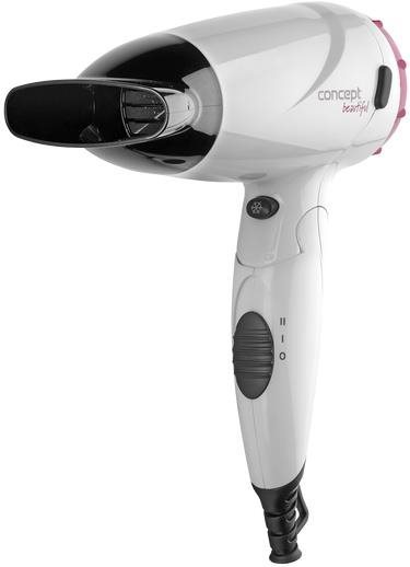CONCEPT VV5740 BEAUTIFUL 1500 W fehér + rózsaszín Hajszárító