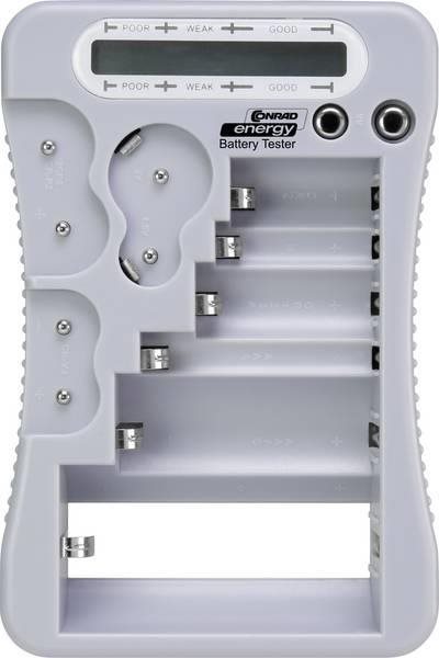 Condrad Energy Testeur universel de batteries BT-1 Testeur de...
