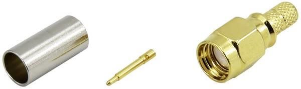 Conrad Components fiche du connecteur SMA, droite 50 ? Raccord de...