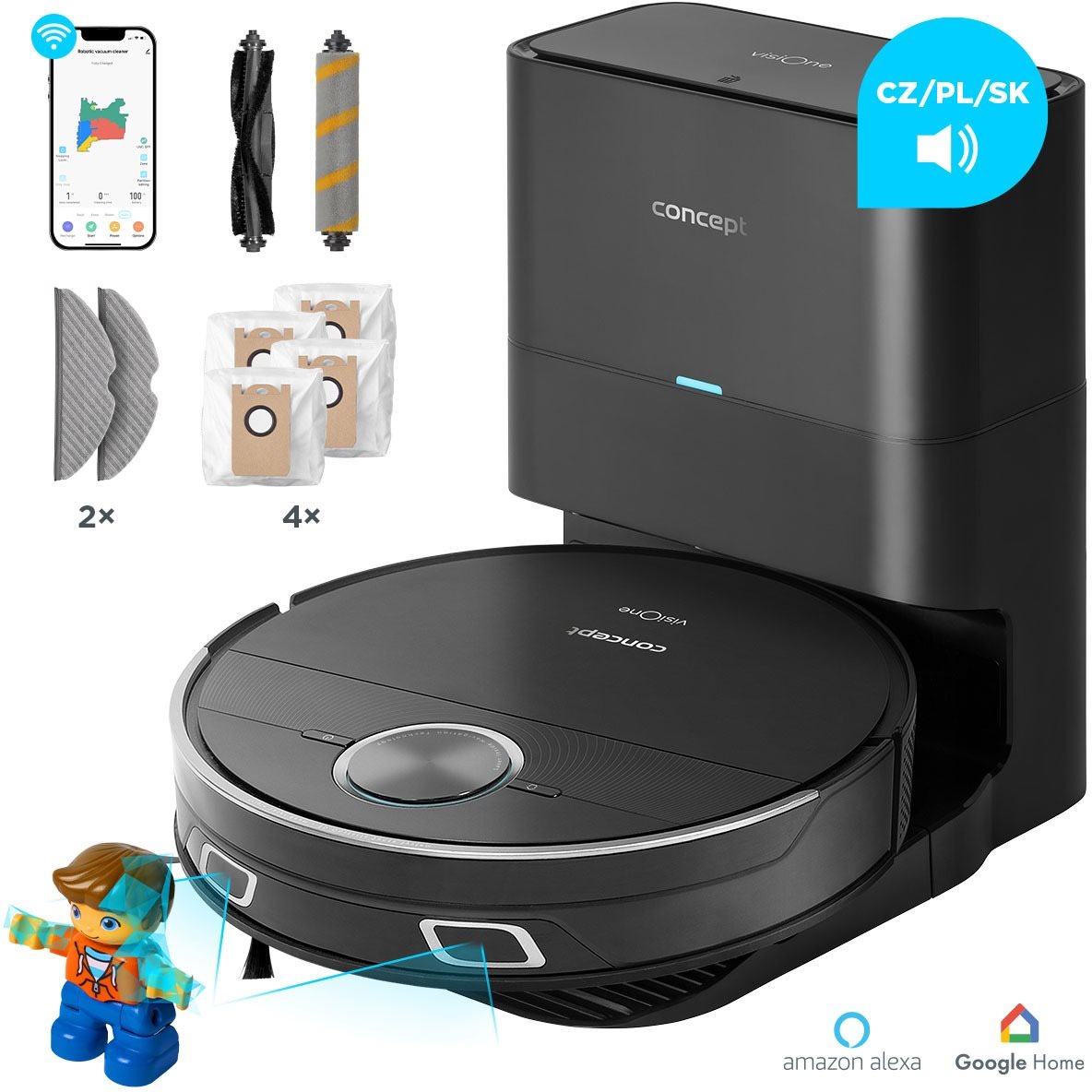 Concept VR3550 visiOne 3D lézerrel és automata állomással...