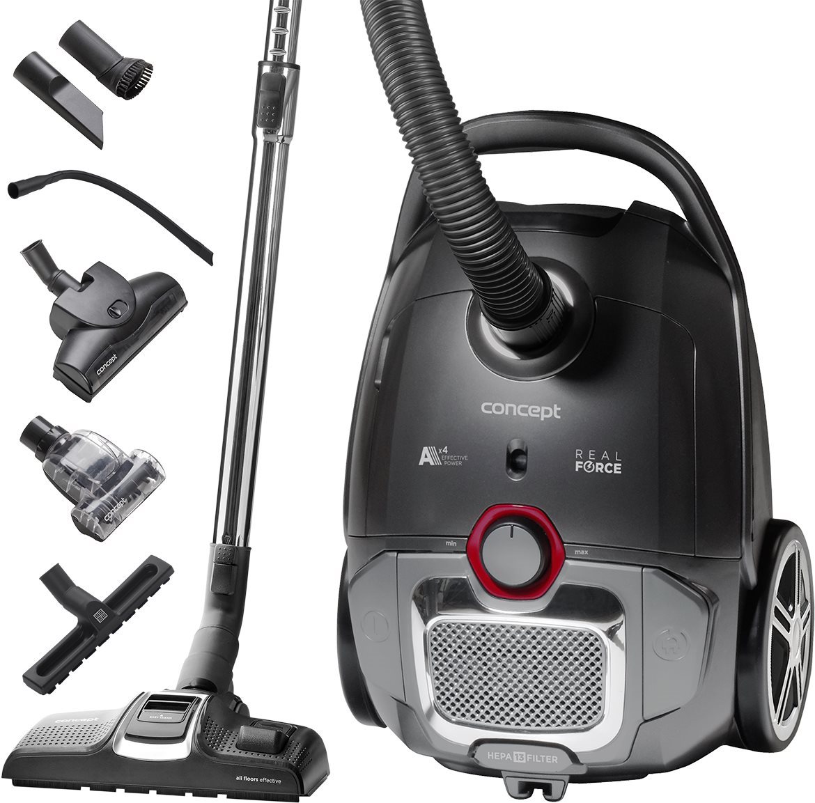 Concept VP8290 4A REAL FORCE 700W Vreckový vysávač
