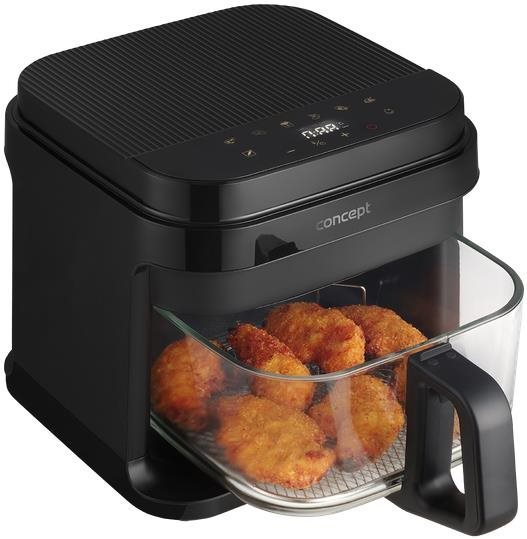 Concept FR5500 GLASS & FAST 5,5 l Airfryer