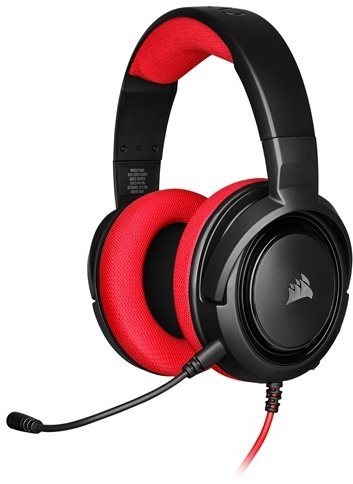 Corsair HS35 Red Gaming Headphones