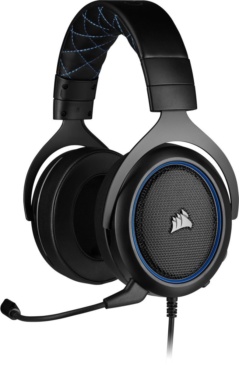 Corsair HS50 PRO Stereo Blue Gaming Headphones