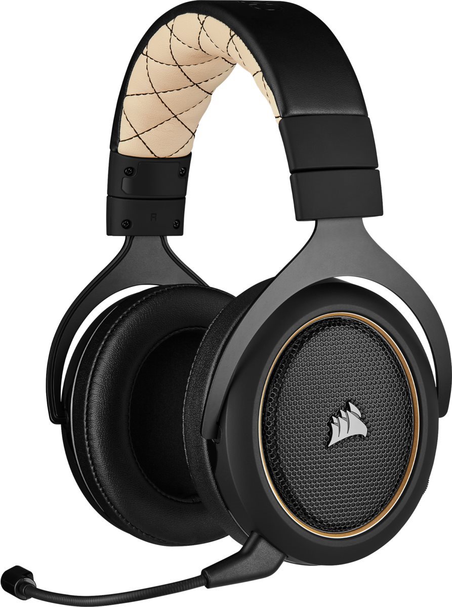 Corsair HS70 PRO Wireless Cream Gaming Headphones