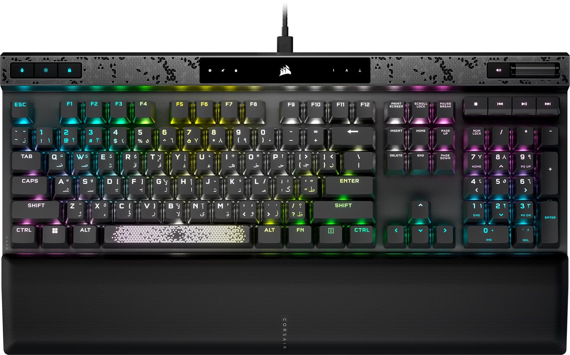 Corsair K70 MAX RGB MGX Gamer billentyűzet