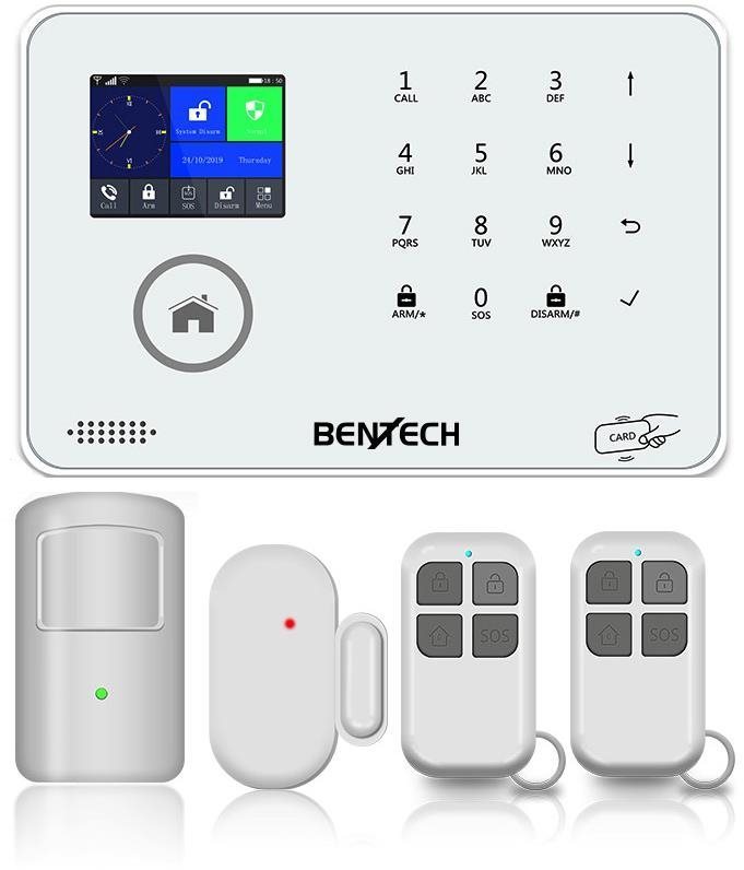 Bezdrôtový GSM a WIFI alarm BENTECH WF40C Alarm
