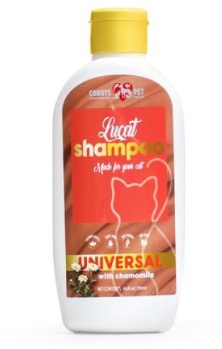 COBBYS PET LUCAT univerzálny šampón pre mačky s harmančekom Šampón...