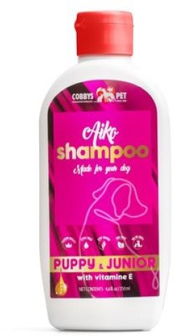 COBBYS PET AIKO ŠAMPÓN PRE ŠTEŇATÁ S VITAMÍNOM E Šampón pre psov