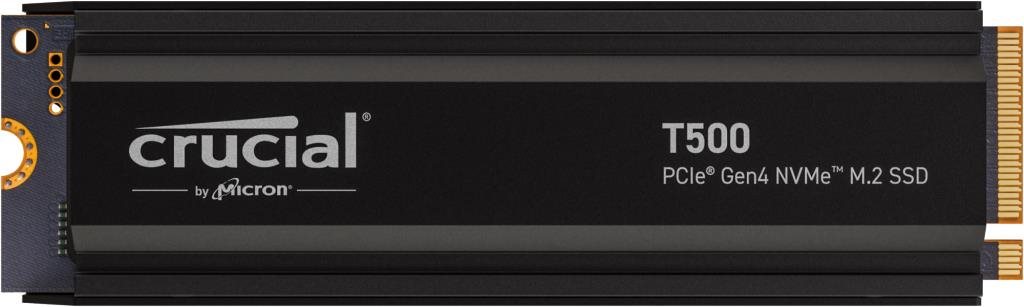 Crucial T500 1TB with heatsink SSD meghajtó