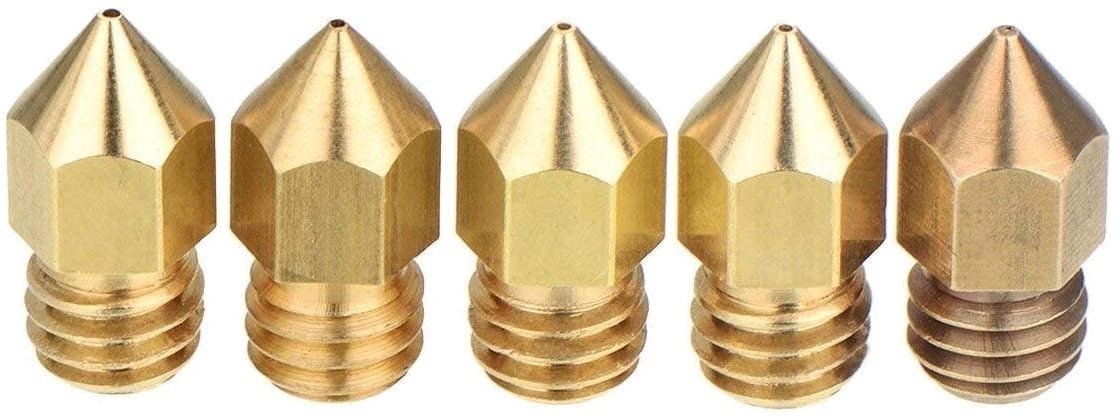 Creality Nozzles 0,2, 0,3, 0,4, 0,6, 0,8 mm Accessoires pour...