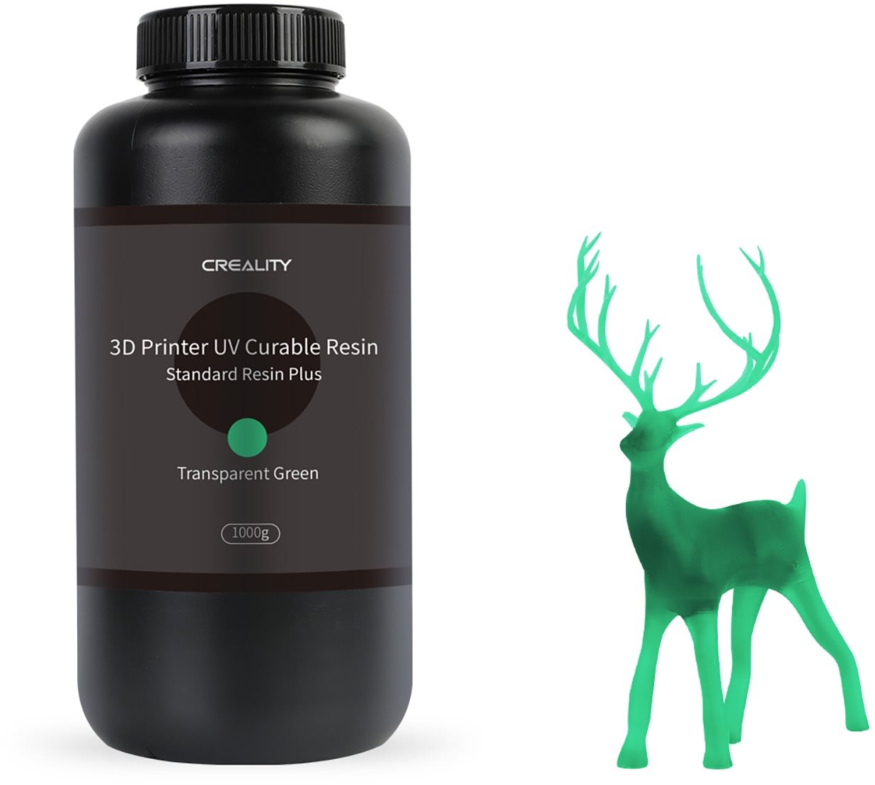 Creality Standard Rigid Resin Plus 1kg Transparent Green...